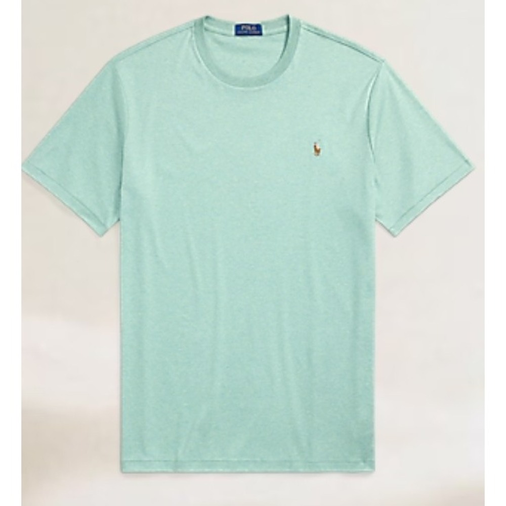 Polo Ralph Lauren Green w/ Brown Pony Crew T-Shirt Men's Size 3XLT NWT